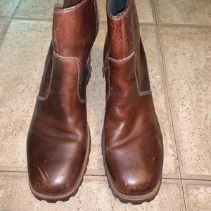 Men’s Leather Durango Burgundy Size 12D